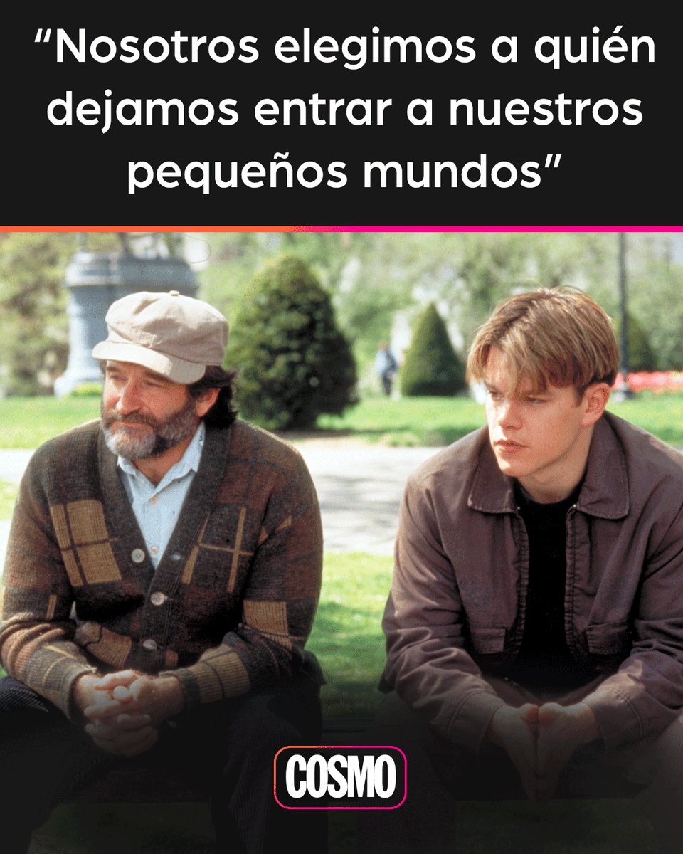 CanalCOSMO's tweet photo. ¿Sabías que El indomable Will Hunting nació como un proyecto universitario de Matt Damon y Ben Affleck? Un proyecto que se transformó en una de las pelis que siempre tenemos ganas de ver.
🎬 El indomable Will Hunting. #EnCOSMO https://t.co/vejyIF0Zip