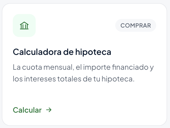 TasacionGratis's tweet photo. Calcula la cuota mensual de tu #hipoteca, el importe que financias y los intereses totales. Ajusta precio, entrada, plazo y tipo de interés.

Gratis 👇

https://t.co/HqJetCMogt https://t.co/Ghajjk2FCw