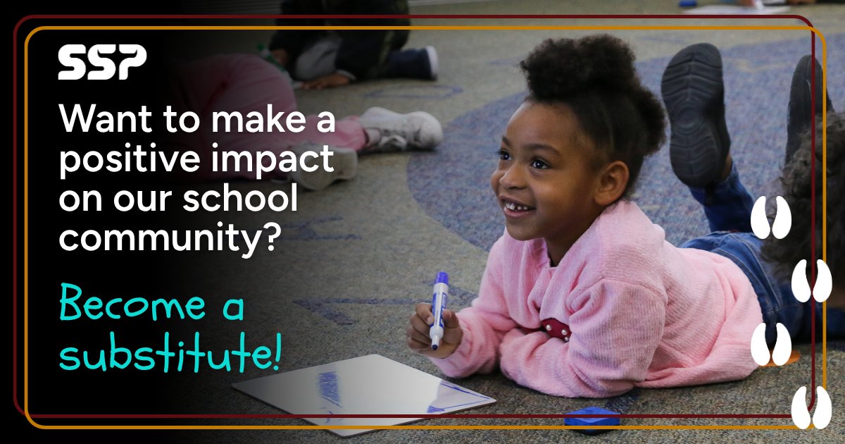 SSPPS6's tweet photo. Interested in making an impact in our schools? We're always looking for individuals to join our team of substitutes. Through our partner, ESS, subs can pick assignments and decide when, where, and how often to work. Learn more here: https://t.co/LpwwhTMceV #PackerPride https://t.co/uQvGdMG4f6