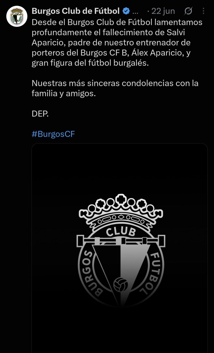 BCFenvena's tweet photo. Igual va siendo hora de cambiar el mismo diseño que se usa  para dar pésames, para anunciar lesiones de jugadores, comunicados oficiales del club, etc. Que el otro día en el primer momento pensaba que había fallecido Oier 🤦🏻 @sanjoloviu https://t.co/QgXnzkfXB8