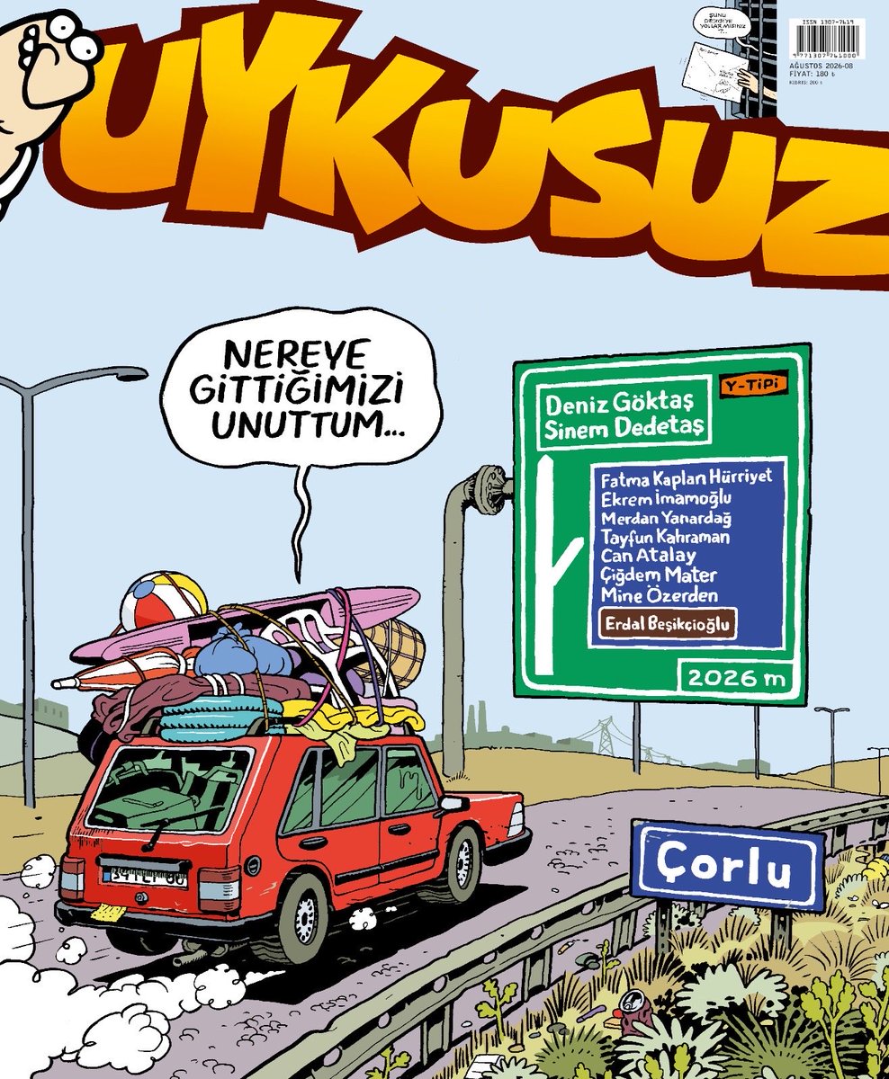 UykusuzDergi's tweet photo. #Uykusuz Ağustos sayısı yarın bayilerde! https://t.co/cx70rVKQ2M
