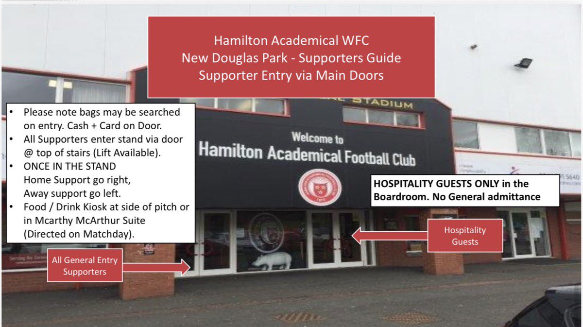 accieswfc's tweet photo. ℹ️ Supporter Info v Livingston 

➡️ Entry via Main Doors from 7pm
💷 Card + Cash (PATG)
🍔 Kiosk in McArthur + McCarthy Suite
☕️ Hospitality guests in Boardroom (Ticket Only)  
🧑‍🧑‍🧒‍🧒 Supporters asked to sit in correct sections https://t.co/DtDkqC7jLA