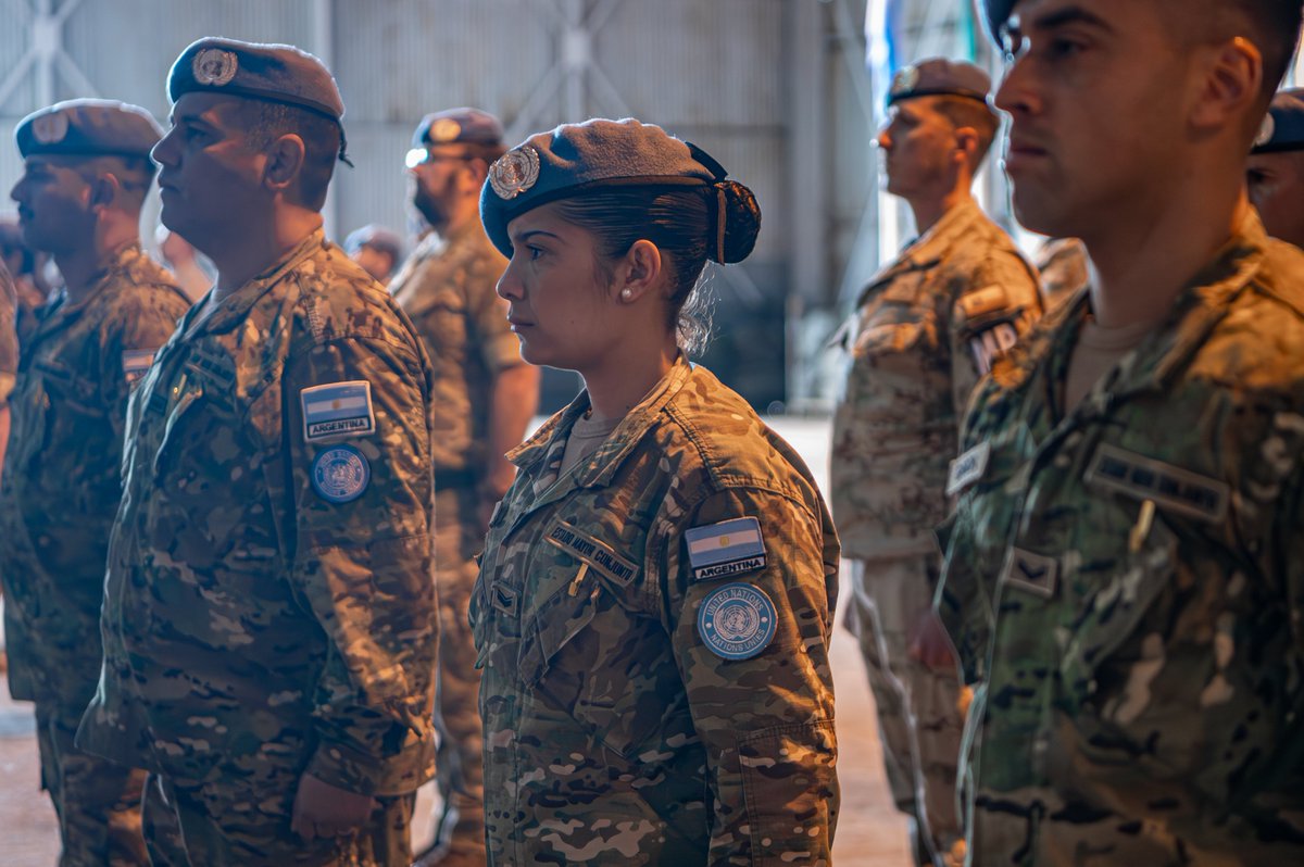 UNPeacekeeping's tweet photo. To #InvestInPeace is to invest in women. 

Only 10.2 per cent of @UN uniformed peacekeeping personnel are women and fewer than 1 in 10 senior officers are women. 

We must continue to implement the #WomenPeaceSecurity agenda across missions. https://t.co/UVO9s9zs9j