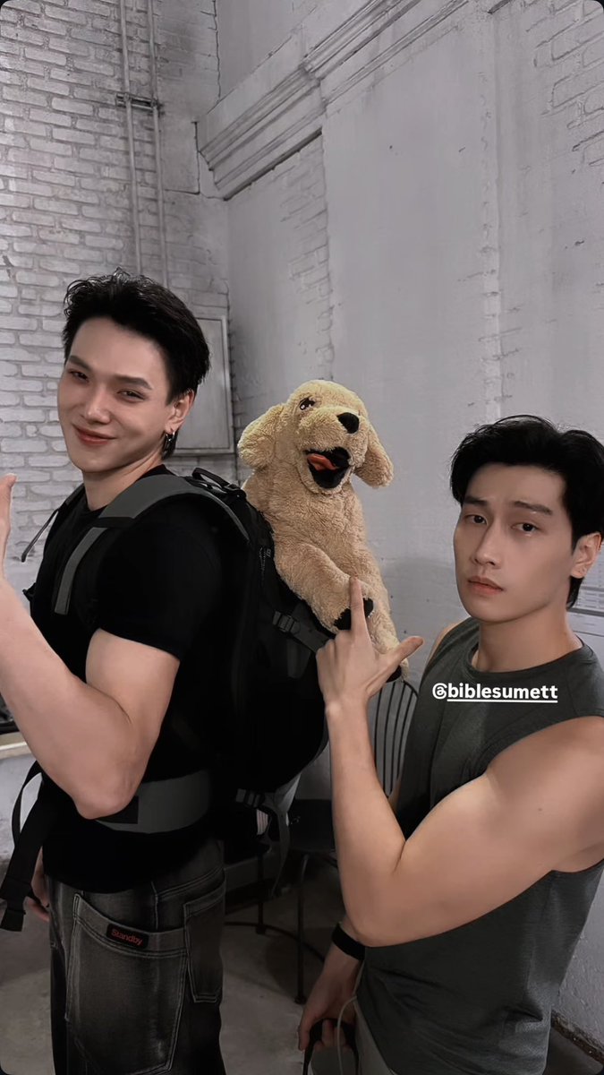 focusbible's tweet photo. IG: oueiija  Story update 
05/08/2026 W/BIBLE

น่ารักกก🫪🖤

꒰⁠ #BibleWichapas #bsumone @biblesumett ♡ ꒱ https://t.co/Jy1VvjKvtD
