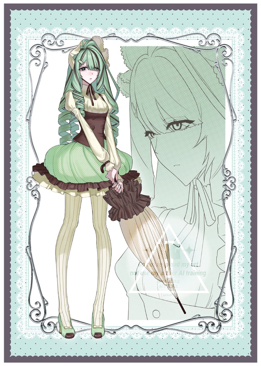 s2nzM1's tweet photo. チョコミント🍫💚
#illustration #イラスト #OC https://t.co/0bnaqHC186