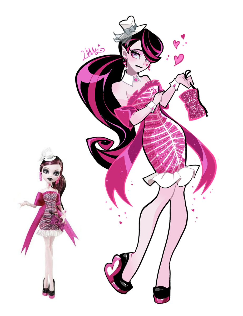 Libbly_Libby's tweet photo. #Monsterhigh 
DOTD Draculaura💕 https://t.co/HCD8e9QbV1