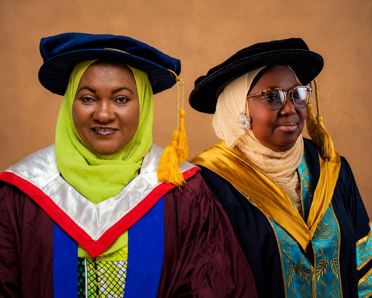Famssa_unilorin's tweet photo. Congratulations to two distinguished scholars from the Department of Accounting, University of Ilorin!
Prof. Khadijat Adenola Yahaya Director, Ilorin Business School
 Prof. Rahma Titilayo Salman Director, JUPEB
We celebrate your well deserved appointments and wish you success https://t.co/C1r7oCoxTs