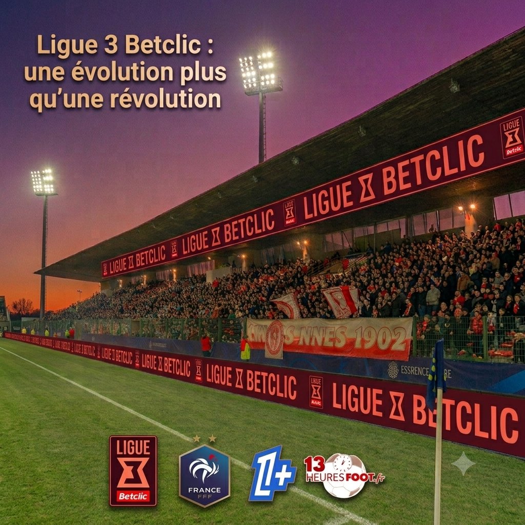 13heuresfoot's tweet photo. 🕐⚽️ #Ligue3 : une évolution plus qu'une révolution !
✅Présentation complète de la saison, les forces en présence, ce qui change vraiment, les effectifs des clubs, etc. 
📲cliquez sur le lien https://t.co/sGCIeZbEst
@FFF @ligue3betclic @InstantLigue3 @Emmanuel_Moine @timmaymon https://t.co/Sofsm9q0VH