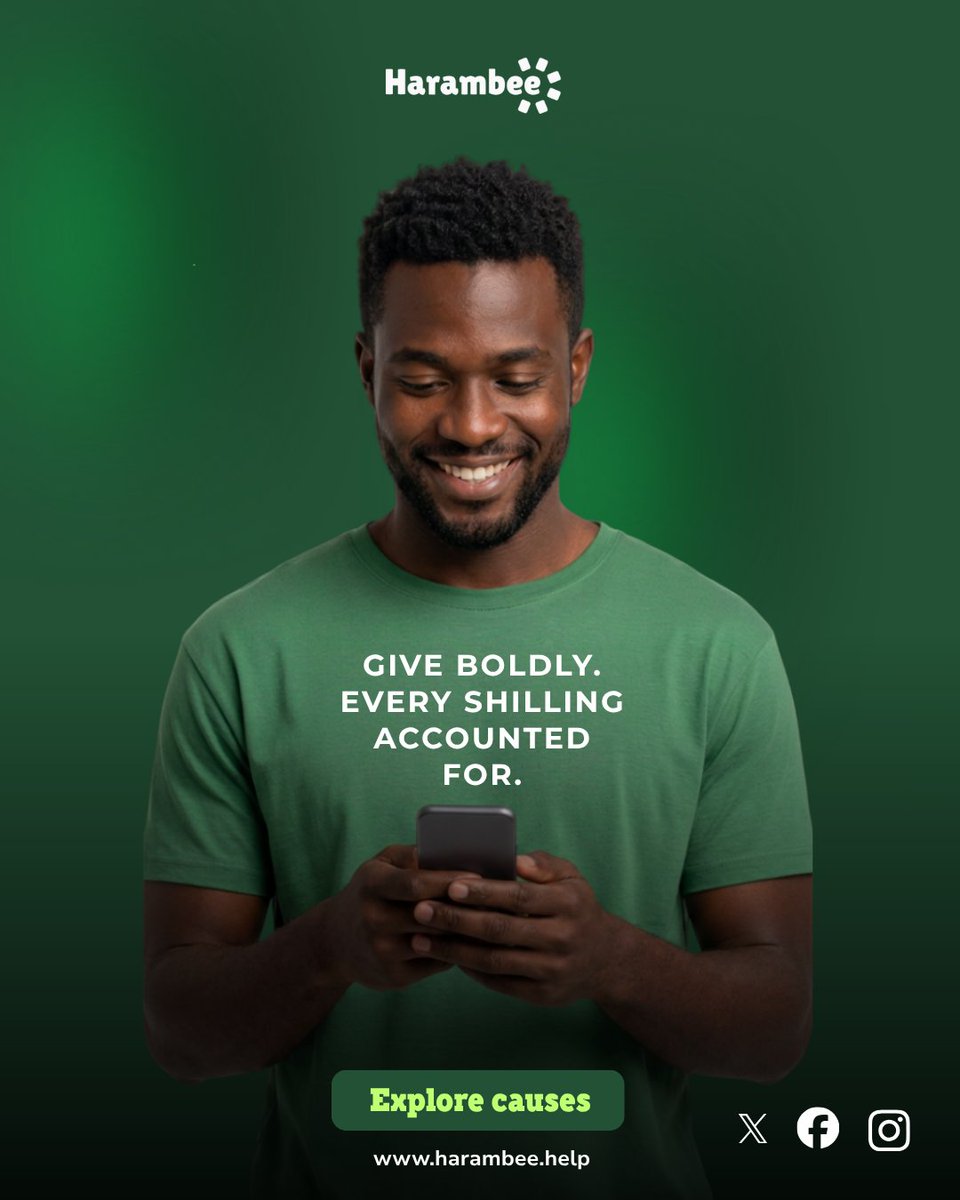 harambeehelp's tweet photo. Every gift on Harambee waits in escrow until the promise is kept, and every gift mints a permanent receipt you can open any day, from anywhere. Doubt was the only thing standing between you and generosity. We removed it.

Explore causes 
visit https://t.co/0dny0JiCtH https://t.co/cocHA9pcwq
