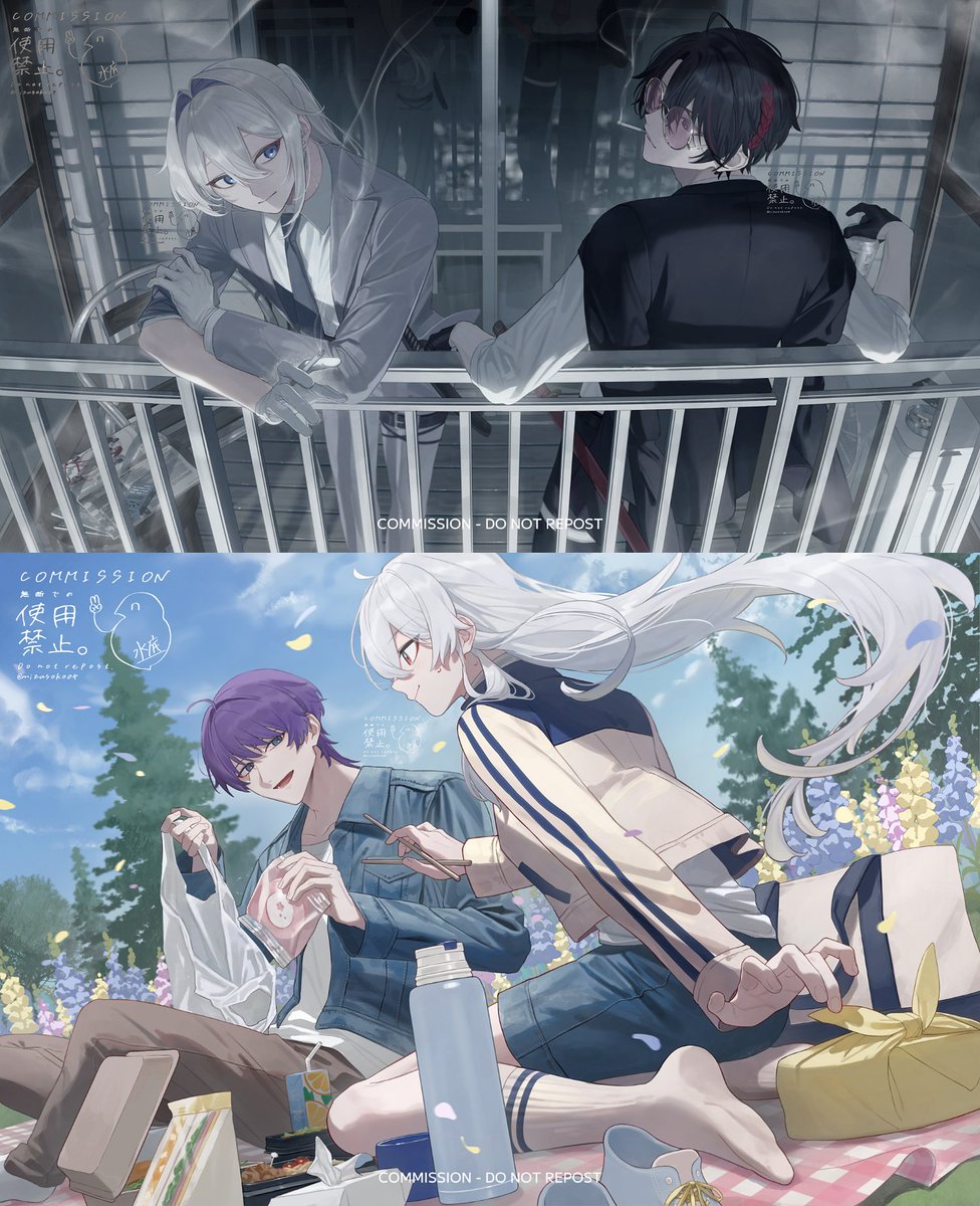 mizusoko04's tweet photo. ▮commission

修正なしのおまかせ依頼にて描かせていただいた前半分のまとめです ご依頼ありがとうございました！ https://t.co/aMSa66rOY2