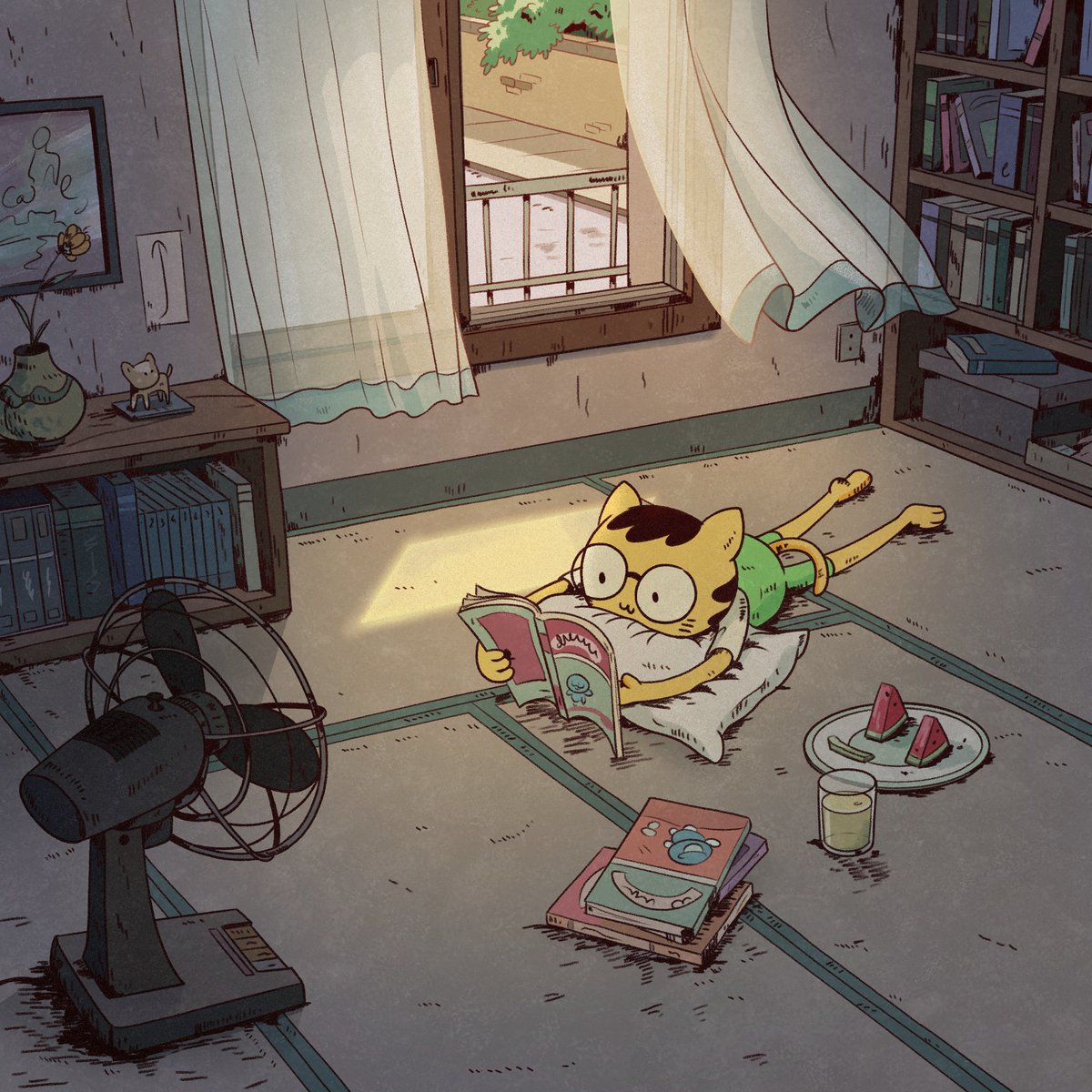 tjan811's tweet photo. @Aphroditeskxss Hi! I'm TJ, a freelance background artist. I love painting cozy anime environments. Always happy to connect with fellow artists, and my portfolio is on my X profile if you'd like to take a look! https://t.co/1nIjvg9NHW