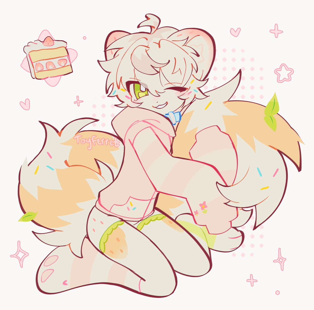 toyferret's tweet photo. Good morning :3 🍰 https://t.co/ncNLLkMekB