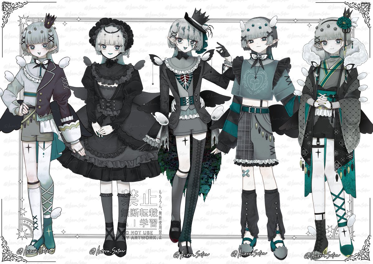 Arieru_Satan's tweet photo. 創作☞リトル様の衣装… https://t.co/w7jHpHFdxr