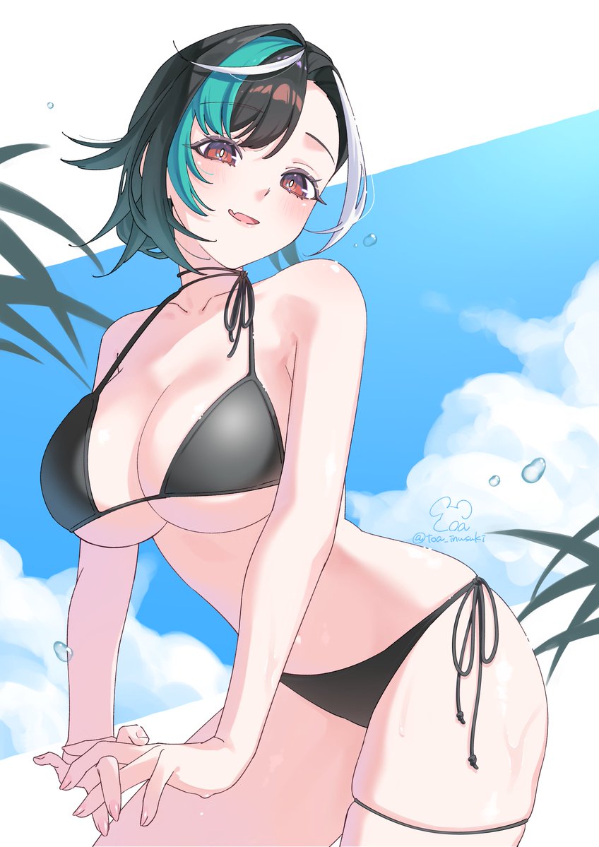 toa_inusuki's tweet photo. ☀️🌴🌺✨

#もはやちはや https://t.co/sTiGoCKUYE
