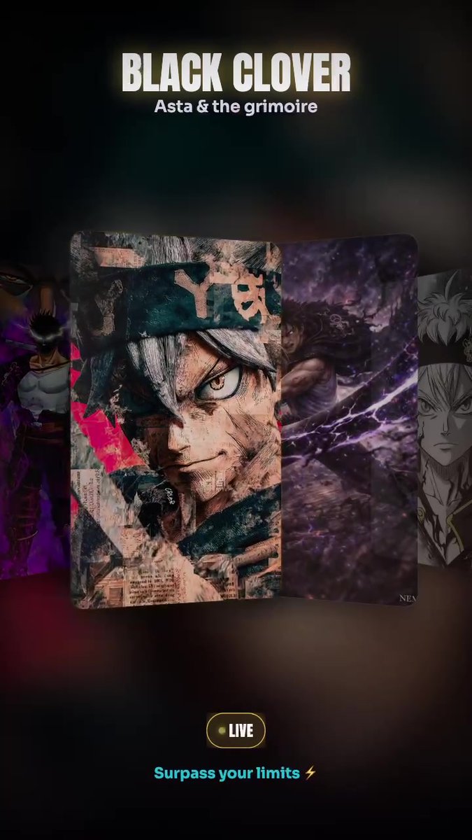 apps_lj's tweet photo. Black Clover collection. โ๏ธ
#Asta #BlackClover #AntiMagic
๐ https://t.co/vfGKmeulfE https://t.co/CioGLQ4iZO