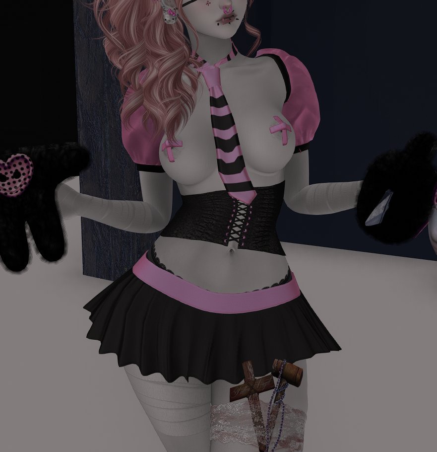 peachyyyhime's tweet photo. I had abandoned this outfit project for a while, but I will release this for next event at the end of this month. https://t.co/Y8huD3NudF