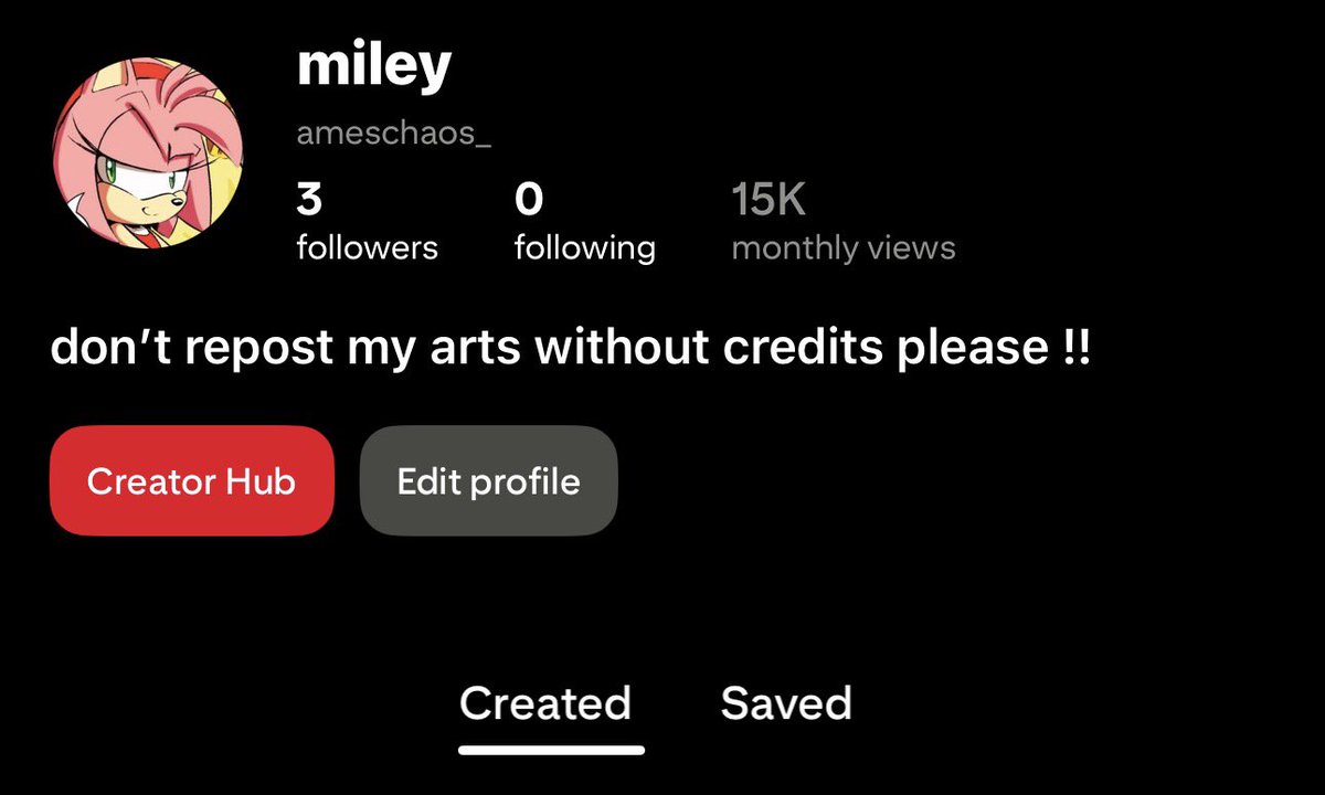 ameschaos's tweet photo. Quick intro since I’m more active here my name is miley or milli I’m 17 I love SonAmy!! I’m active on IG TikTok and Pinterest! https://t.co/6kPRdZj7ja