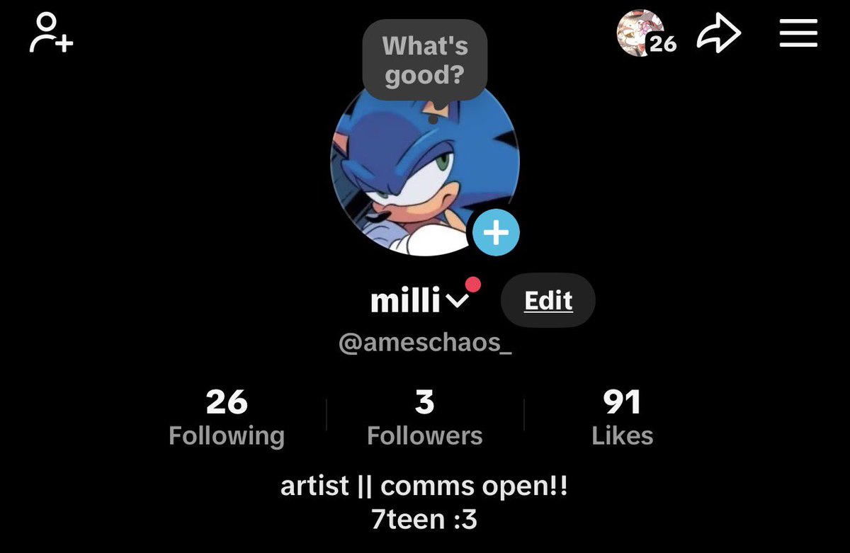 ameschaos's tweet photo. Quick intro since I’m more active here my name is miley or milli I’m 17 I love SonAmy!! I’m active on IG TikTok and Pinterest! https://t.co/6kPRdZj7ja