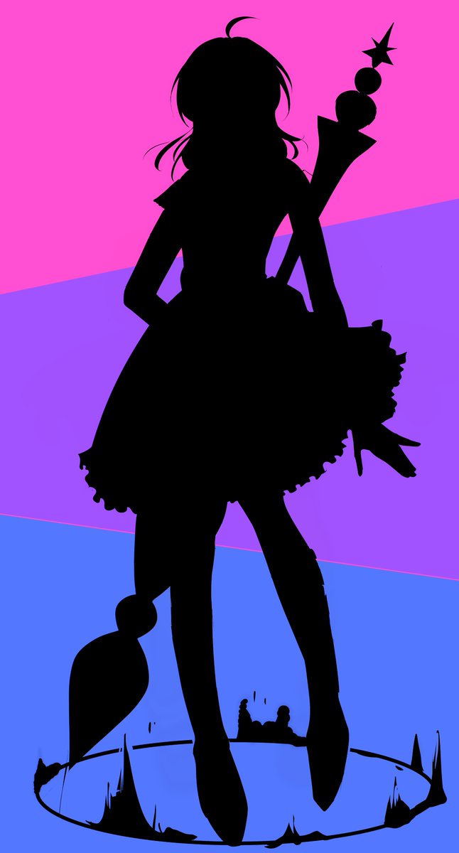 Hibiki_Tokura's tweet photo. #IRIAMライバーさんと繋がりたい

うっふ～ん♡十倉響よおおおん♡♡♡
もう立ち絵の仕上げなのぉ〜シルエット、ど〜ぉ？🫶
金曜には公開チャレンジするから待っててねえええぇぇ〜〜〜〜〜〜ん😘🫶💓
お友達になってくれると喜んじゃう❤今ならあなたも最古参、繋がってってね〜〜💘
IRIAM⇨https://t.co/RhF36S697Y

#IRIAM繋がり隊