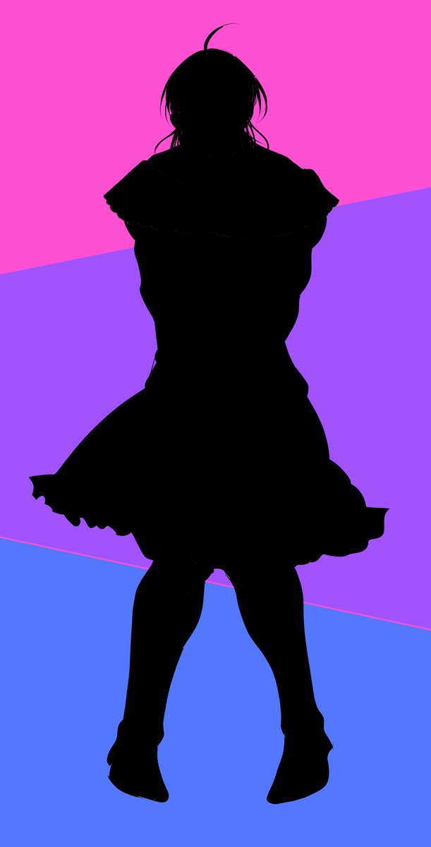 Hibiki_Tokura's tweet photo. #IRIAMライバーさんと繋がりたい

うっふ～ん♡十倉響よおおおん♡♡♡
もう立ち絵の仕上げなのぉ〜シルエット、ど〜ぉ？🫶
金曜には公開チャレンジするから待っててねえええぇぇ〜〜〜〜〜〜ん😘🫶💓
お友達になってくれると喜んじゃう❤今ならあなたも最古参、繋がってってね〜〜💘
IRIAM⇨https://t.co/RhF36S697Y

#IRIAM繋がり隊