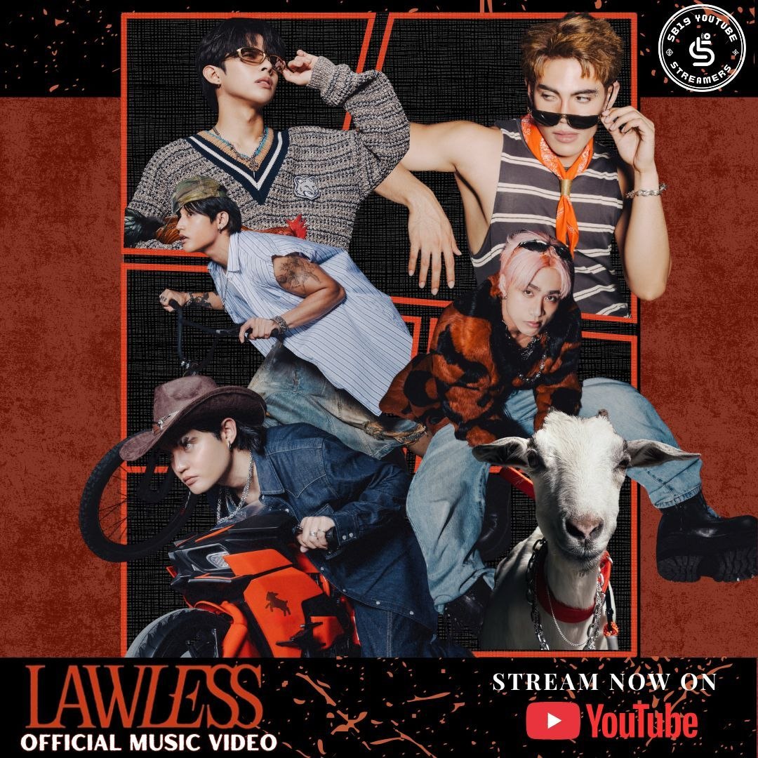 SB19YTStreamers's tweet photo. Take a quick break, then hit play again. 🔔 
LAWLESS MV deserves your energy, so let's summon that energy to push LAWLESS further! 🔥

➡️https://t.co/Rl8KOu0oLm

SB19 LAWLESS MUSIC VIDEO
@SB19Official #SB19 https://t.co/pr3F7IS5wu