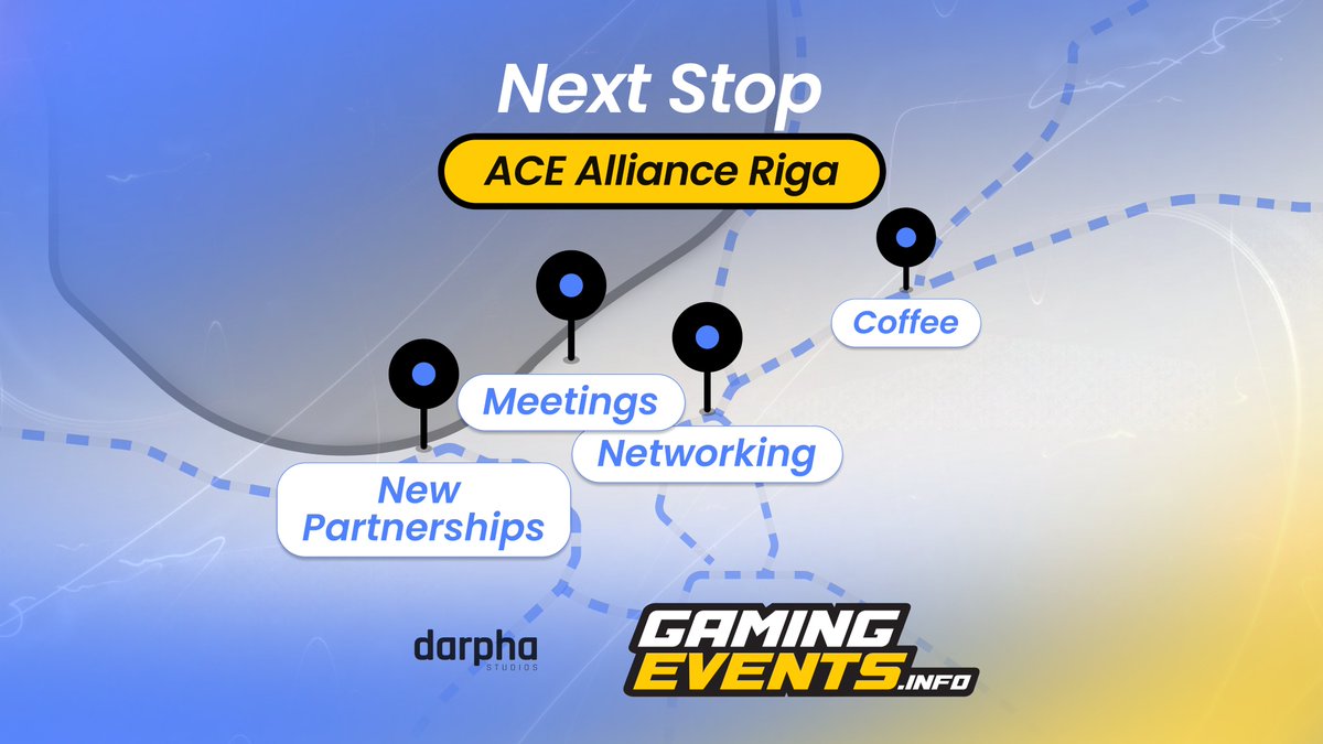 darphastudios's tweet photo. 🗺️ GPS says: "You've arrived at networking"

See you at ACE Alliance Riga 2026!

#DarphaStudios #ACEAlliance https://t.co/kYyGBk4bkL