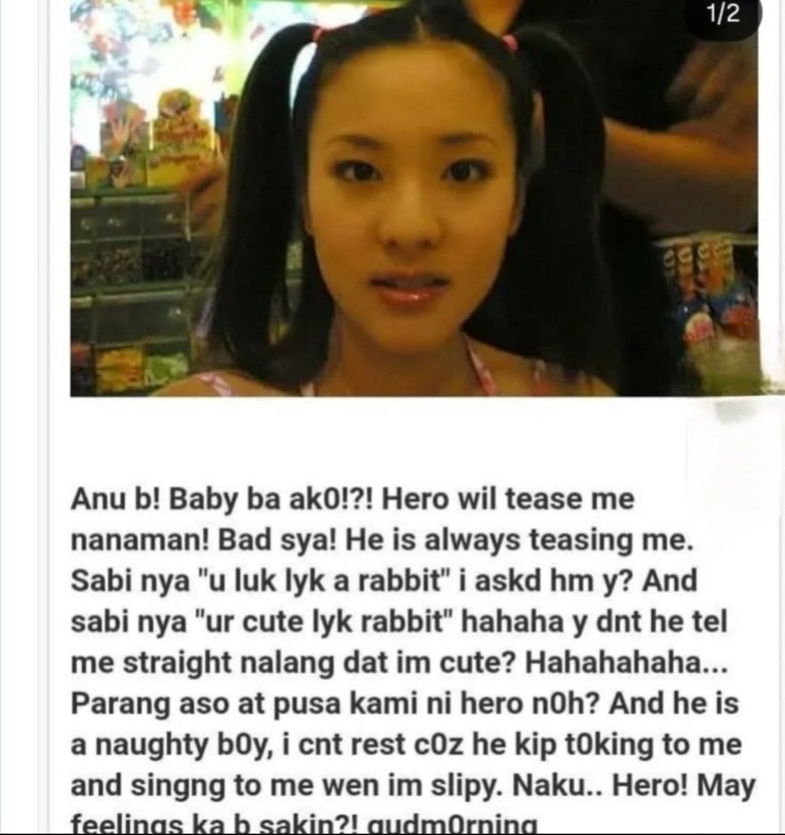 solgarnet25's tweet photo. @aubreyLazy @faedustysnow Ay baka, kayo dapat yan, denied nga lagi ang gd niyo e younger brother lang daw e, wawa. Daragon fans pakitanggal rabbit sa emoji niyo sa profiles dahil kay Hero galing yan kaya favorite ni Dara😍😍😍 https://t.co/NGMPoEqMz0