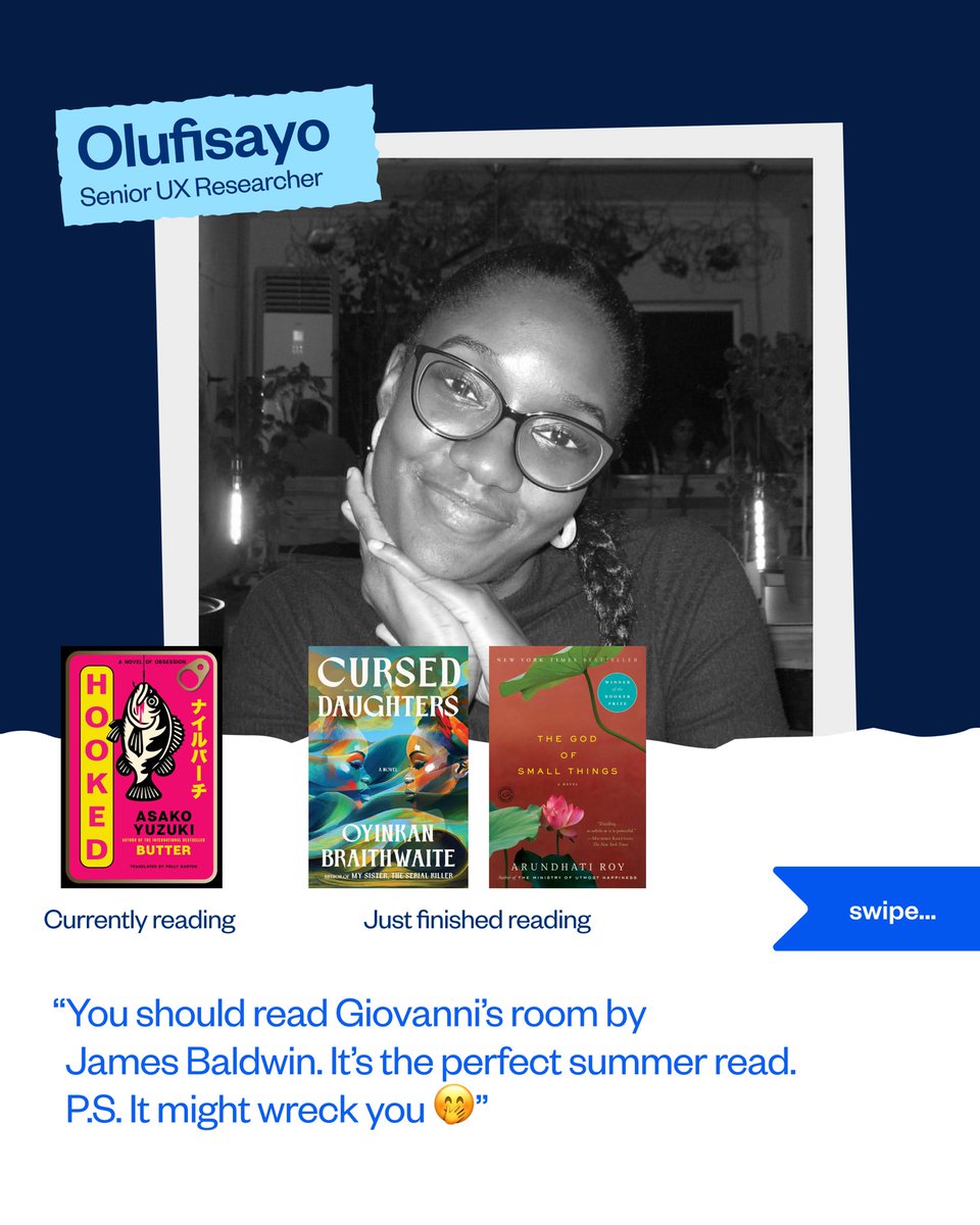 moniepoint's tweet photo. One thing about our DreamMakers? They have very interesting taste in books. 🙂‍↕️

We took a peek at what some of the people powering your dreams have been reading lately and rounded up a few titles. You just might find your next great read.

Spot any of your favourite books in the mix?

#Moniepoint #DreamMakers #GoodReads