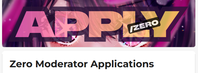 iRalmix's tweet photo. Chapter Zero is currently recruiting community moderators.

If you're active, fluent in English, and meet the requirements, this could be your chance.

🔹 Join their Discord: https://t.co/N2rscFo1hF

📝 Apply here: https://t.co/XKgni3ayiD

Also, they currently have a $200 community event running. 

To qualify, all you need is 500 messages in the Discord server (End in 24 hours from now).

The best part is that, there are only 36 participants at the moment, so your odds are still pretty solid.

Don't be a spectator, shoot your shot. 
Join the server, stay active, apply for the mod role, and take advantage of the opportunity while it's still open.