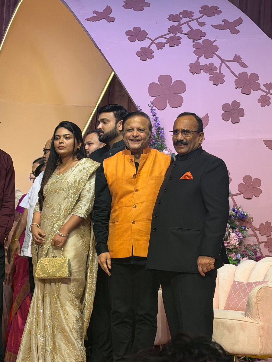 Asifbhamlaa's tweet photo. Attended Hon Minister Atul Save's son Mr. Anurag and Mrs. Isha's engagement ceremony best wishes For The Newly Engaged Couple 

#AtulSave https://t.co/4lv7jBnEKT