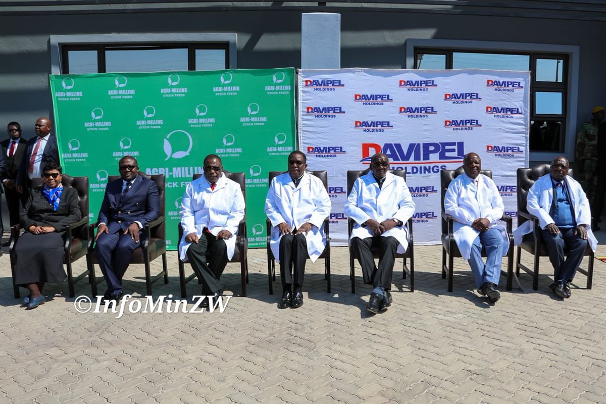 InfoMinZW's tweet photo. Under Phase 2, Davipel Holdings has invested USD 15 million in its headquarters complex, a new stockfeeds plant, and a corn snacks plant, all now operating at 90% capacity utilisation. Since inception, the company has created employment for 600 workers.

This modern investment consolidates agricultural value chains, enhances national food security, and delivers value addition for farmers. It promotes import substitution and export growth, fully aligned with Government’s policies on ease of doing business and private sector-led industrialisation under the National Development Strategy and Vision 2030.  
#NDS2  
#Vision2030