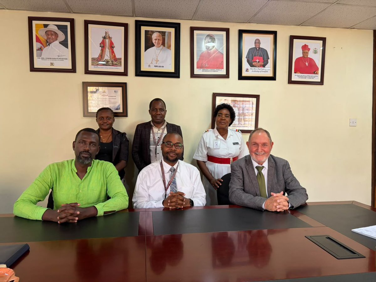 NsambyaHospital's tweet photo. Recently we welcomed representatives from the City Cancer Challenge Foundation (C/Can) during a courtesy visit aimed at strengthening collaboration to improve cancer care in Uganda. https://t.co/kc7X9ugJnj
