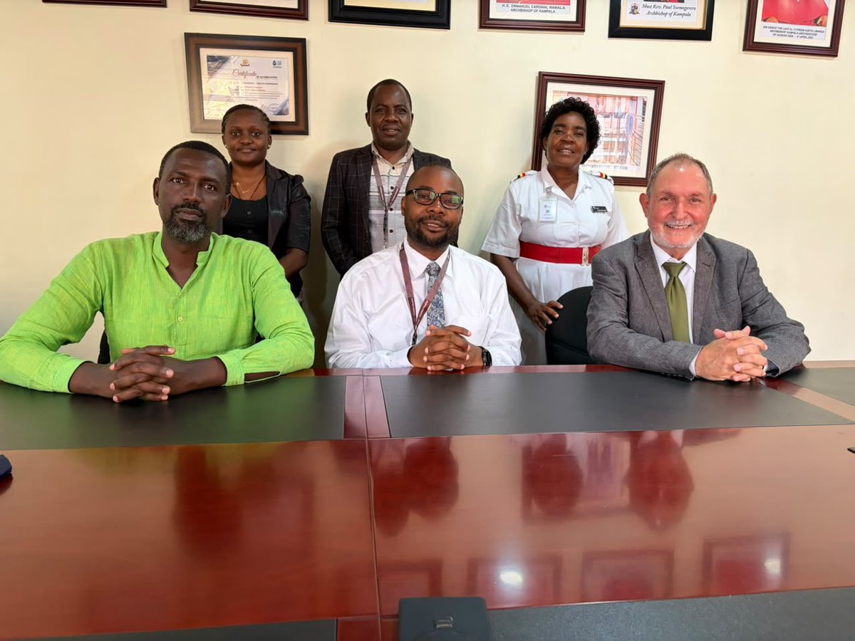 NsambyaHospital's tweet photo. Recently we welcomed representatives from the City Cancer Challenge Foundation (C/Can) during a courtesy visit aimed at strengthening collaboration to improve cancer care in Uganda. https://t.co/kc7X9ugJnj