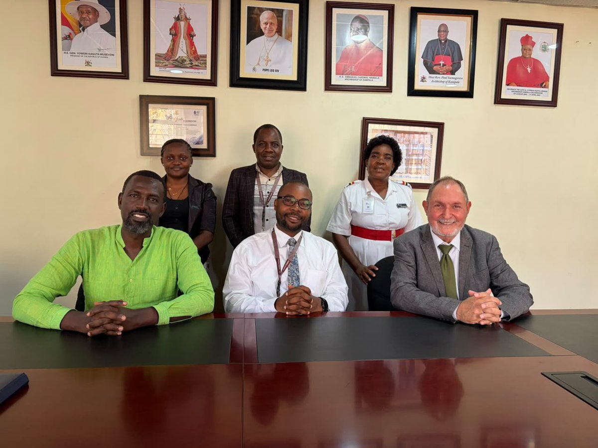 NsambyaHospital's tweet photo. Recently we welcomed representatives from the City Cancer Challenge Foundation (C/Can) during a courtesy visit aimed at strengthening collaboration to improve cancer care in Uganda. https://t.co/kc7X9ugJnj