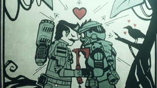 ApexTimes's tweet photo. 【Apex】リワークエッジに設置されたヒューズハウンド絵、尊すぎると話題に

https://t.co/hmOLShCSO4 https://t.co/NIj2x0KVEI