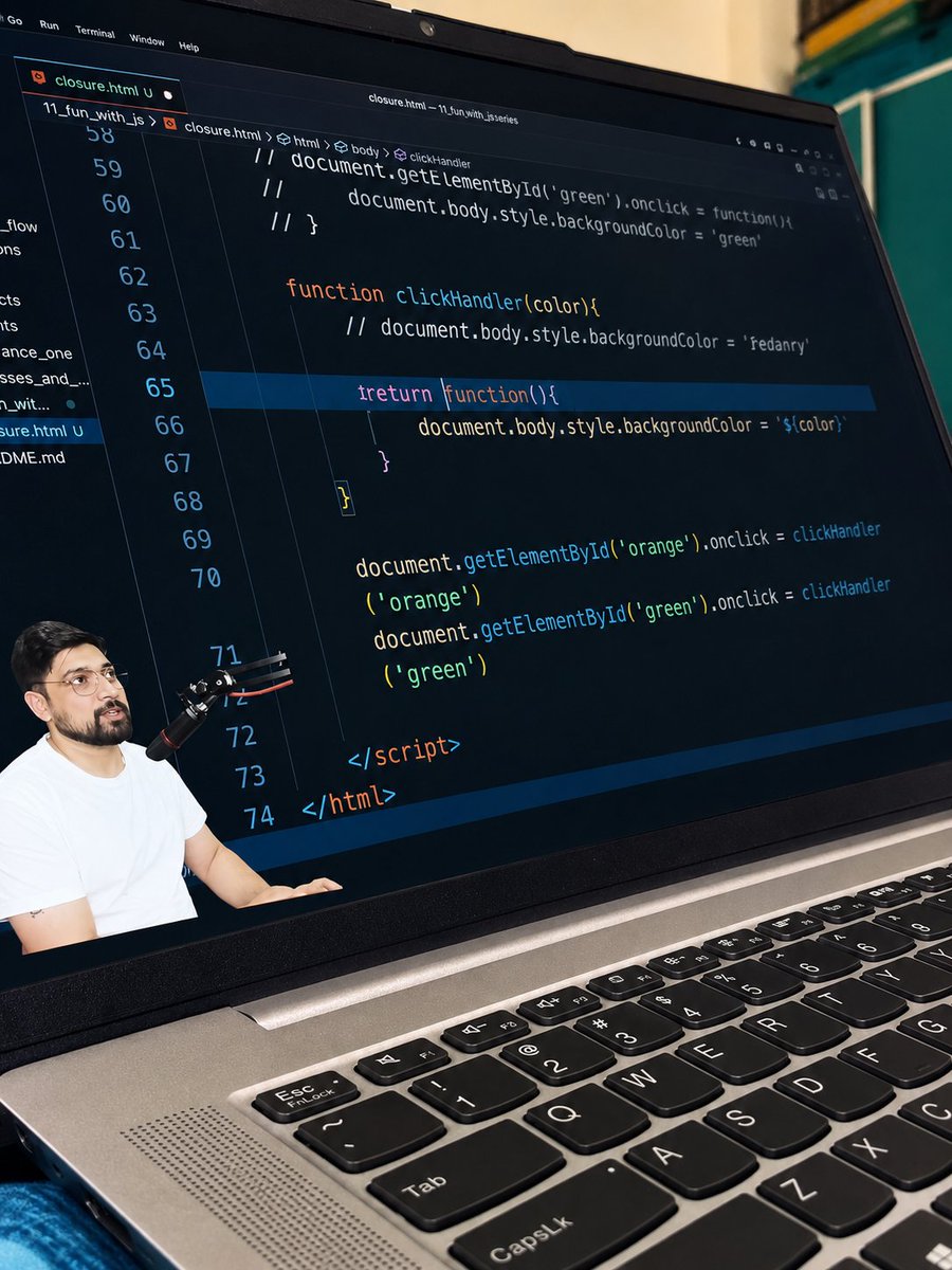 HARSH_YADAV_3's tweet photo. Finally completed JavaScript from YouTube! 🎉
Learned a lot, enjoyed every lecture, and gained a much stronger understanding of JavaScript. 🚀

Huge thanks to @Hiteshdotcom for the amazing teaching and making the concepts easy to understand. 🙌

#JavaScript #Coding #WebDev https://t.co/BCRnXbIv4G