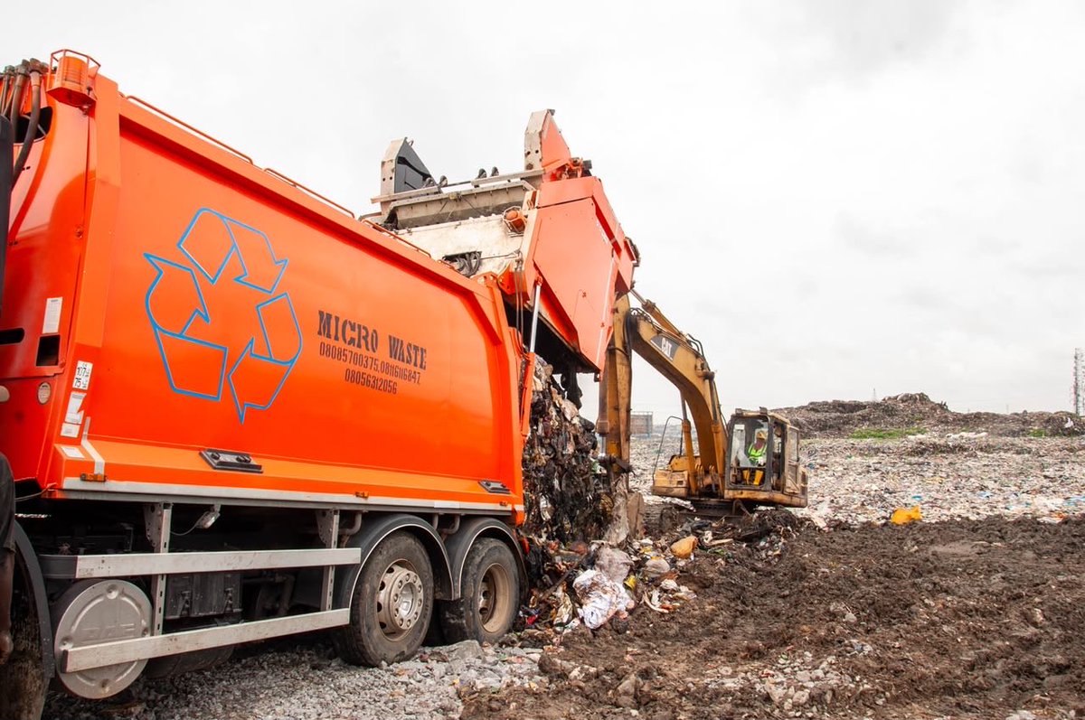 Lawma_gov's tweet photo. The rehabilitation of the access road at the Olusosun dumpsite marks another important step towards improving waste management operations in Lagos.

A better road means smoother movement of waste collection trucks and heavy-duty equipment, improved operational efficiency, and faster service delivery. It also enhances safety for personnel working on-site while supporting cleaner and more sustainable waste disposal processes.

At LAWMA, we remain committed to investing in infrastructure that strengthens environmental sanitation and keeps Lagos moving.

Together, we’re building a cleaner, healthier, and more resilient Lagos.

#LAWMACares