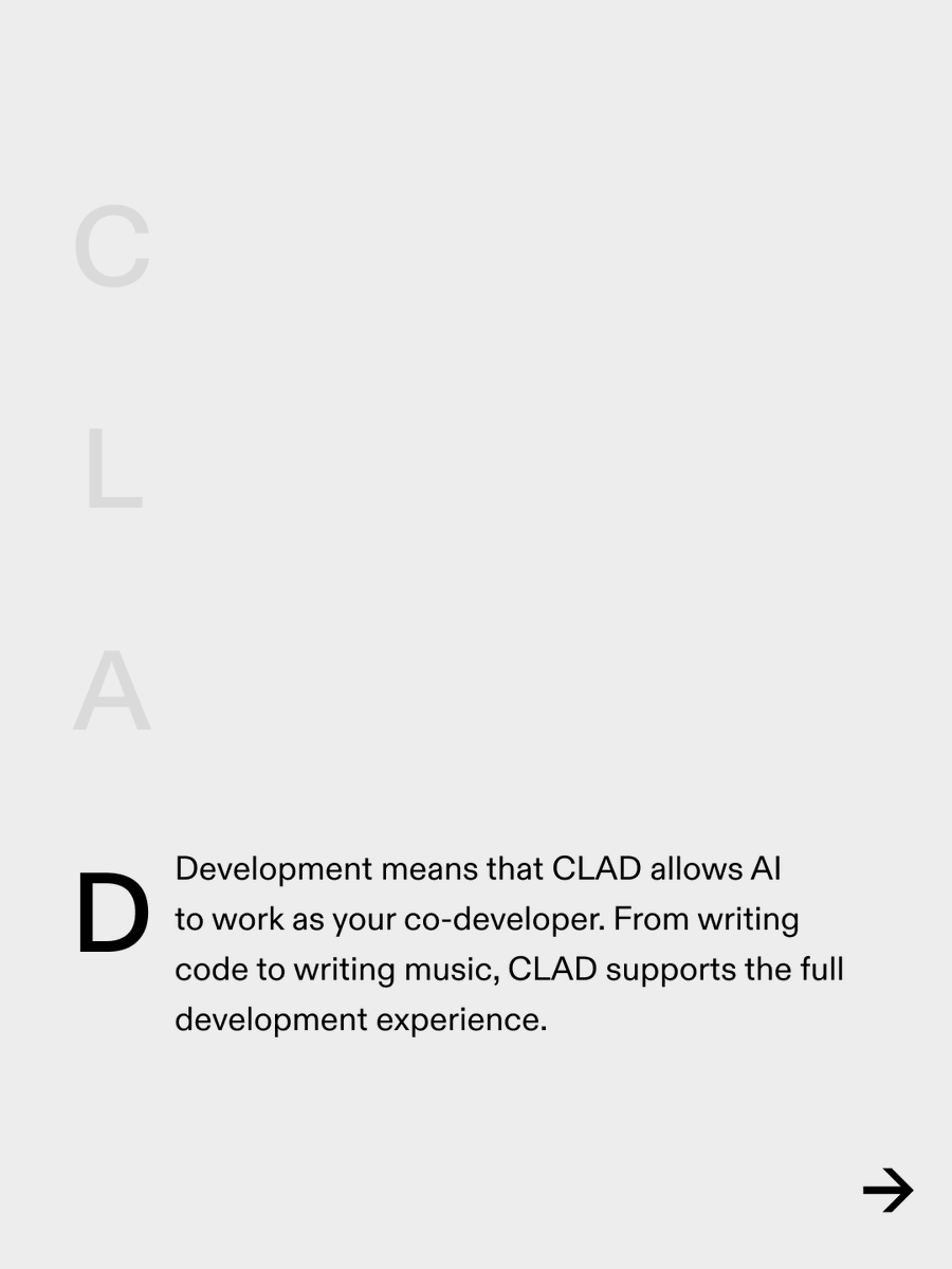 lenslist's tweet photo. What is CLAD?

The CLAD Summer Hackathon lets you explore an AI-powered workflow in Lens Studio that helps you design, build, test, and optimize Lenses. 

You don’t code it. You prompt it.

One prompt. Four weeks. A working Lens every time.
Build for SPECS without a device.

Learn more & register for all 4 challenges 👇
https://t.co/pZsxRTc9eX

@specsfordevs