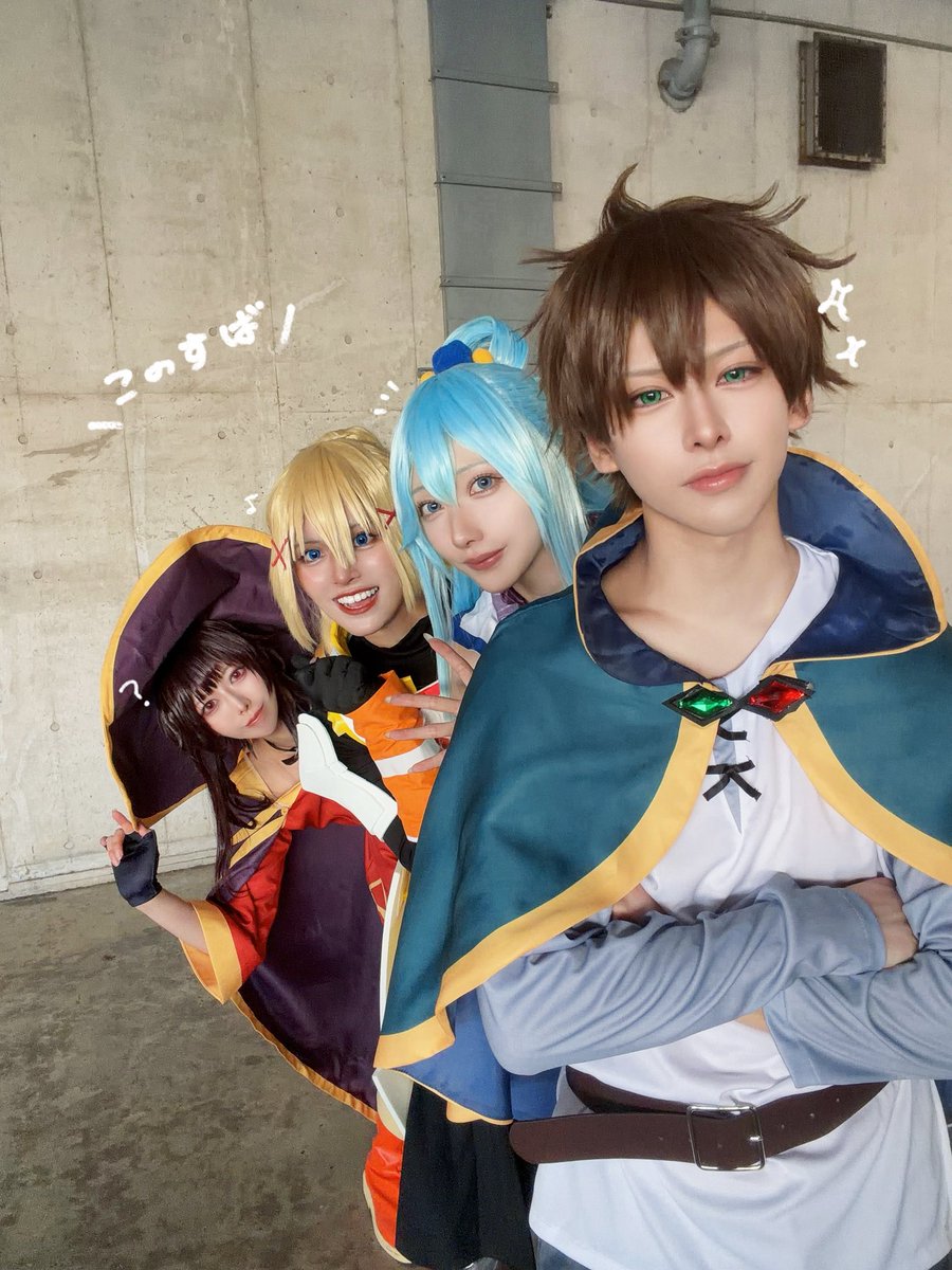 773_nanami_dayo's tweet photo. ❤️🩵このすば💛💚 https://t.co/0tsCSbr3yW