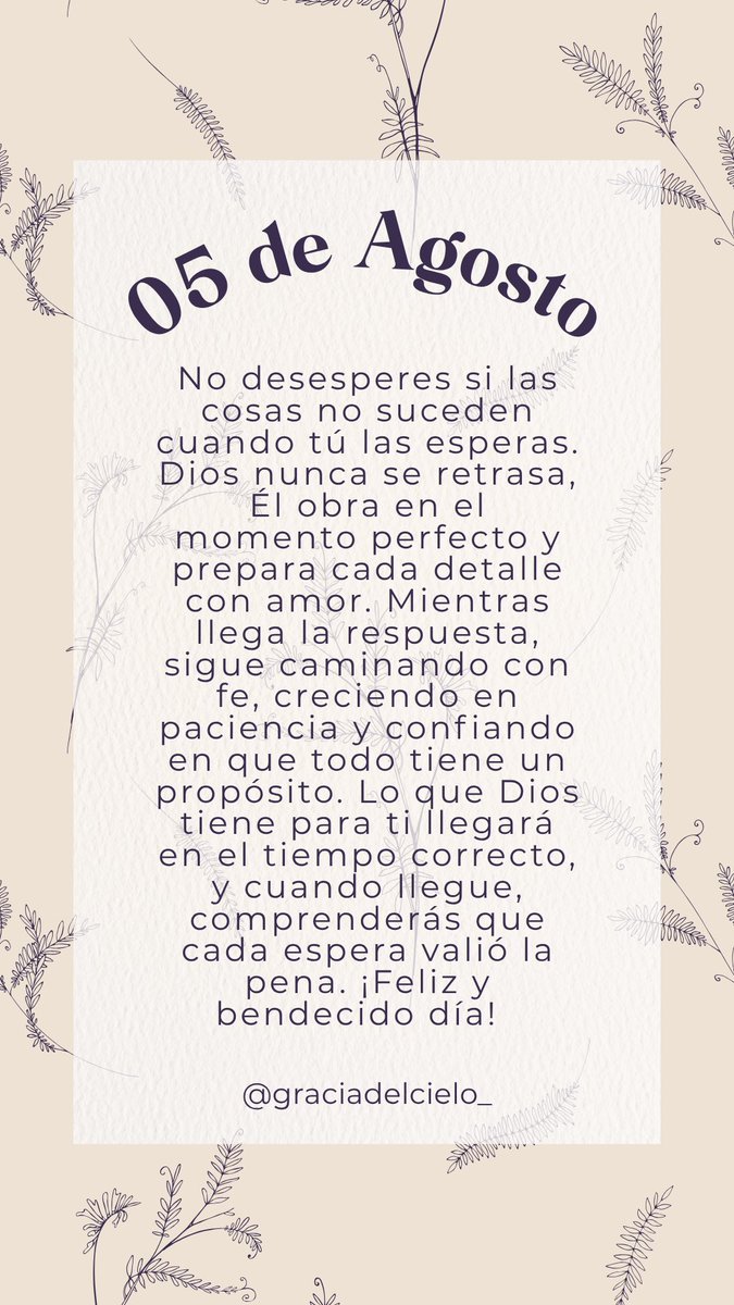 GraciadelCielo_'s tweet photo. Están por llegar tus bendiciones, sigue trabajando por tus sueños y confiando en la misericordia de Dios 🙌🏽✨🤍 https://t.co/umLP9wHAv5