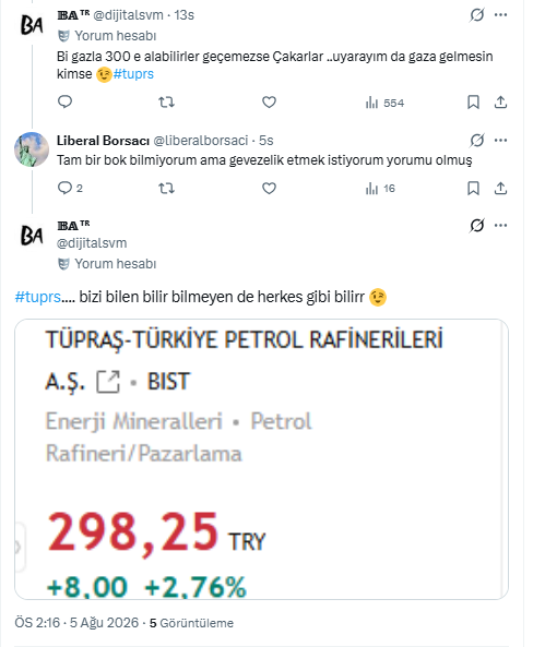 dijitalsvm's tweet photo. #tuprs biz analizimizi yaparız grafikler dediğimizi yapar... 😉bok boktur ...
#ardyz #agesa #picasso #alklc #odas #eupwr #forte #alklc #grsel #reedr #krdma #krdma #a1cap #ahsgy #ınves #ntgaz #verus #BRENT #sasa #hekts #kontr #reedr #yesil #yyapı #usak #agrot #ygyo #eregl #gesan https://t.co/bY60aFJzUU