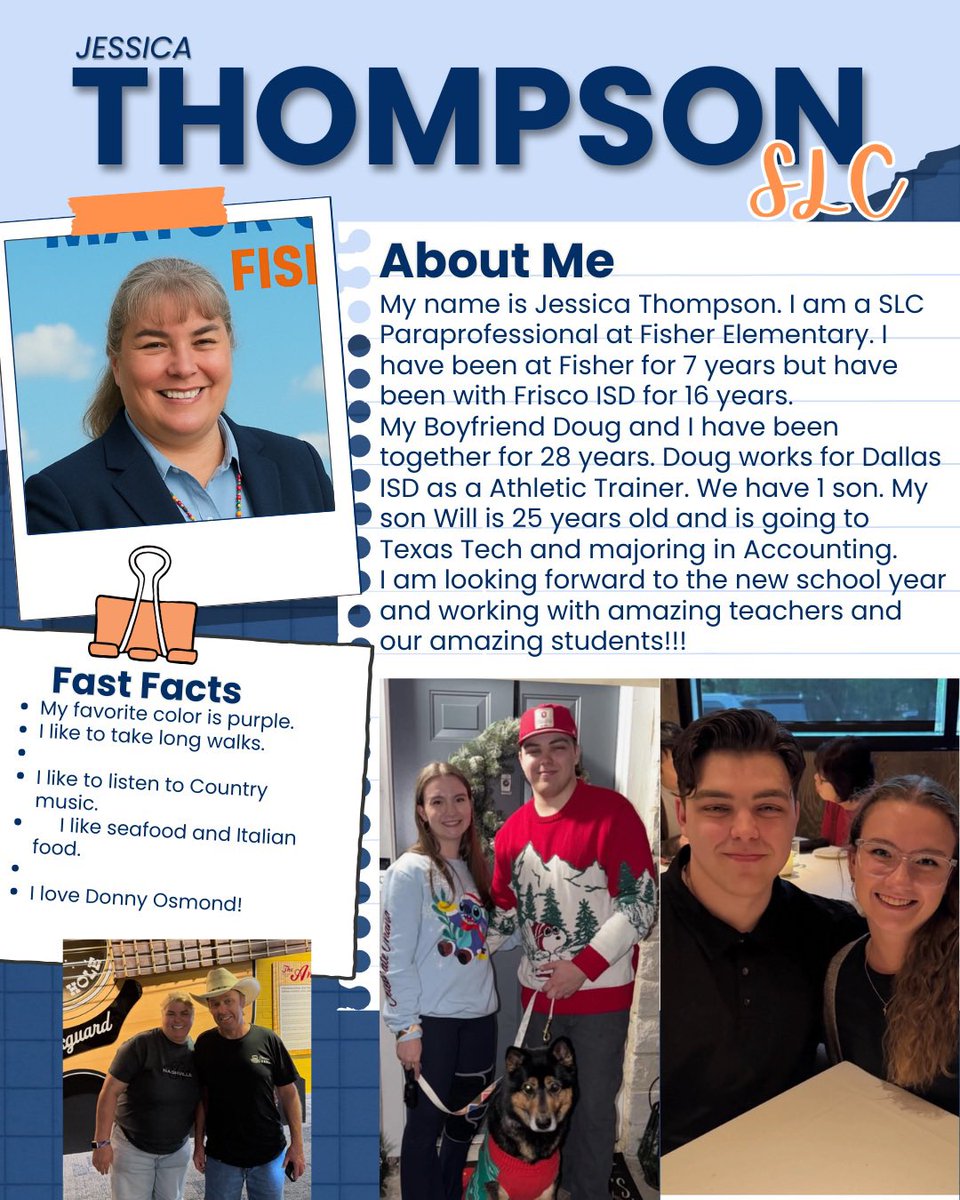 FisherElem's tweet photo. Let’s meet the Fisher staff round 12. https://t.co/IF5C5WbWVv