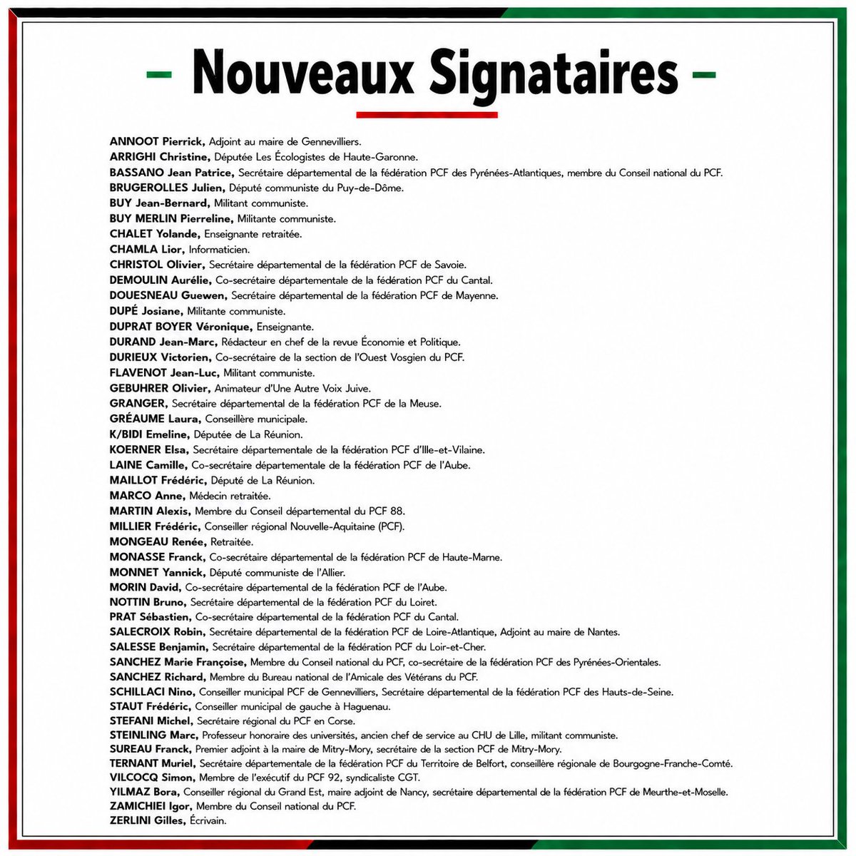 ghjattu_neru's tweet photo. Depuis hier, près de 50 personnes ont signé cette Tribune appelant la France à agir contre la colonisation en Cisjordanie en accord avec sa reconnaissance de l'état de Palestine. https://t.co/WGHffXb3ns