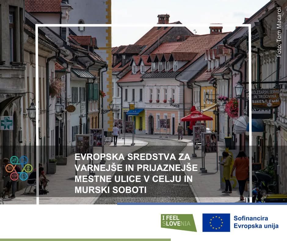 mlskrrSI's tweet photo. 🚶♀️🚴 @mlskrrSI je odobrilo #EUsredstva za dva pomembna projekta trajnostne mobilnosti v Celju in Murski Soboti. Evropski sklad za regionalni razvoj bo zanju prispeval skupno 3,29 milijona evrov.
https://t.co/u9arjvjlxv https://t.co/00xE5s35T6