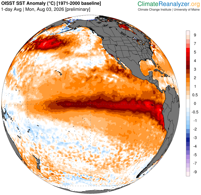Meteovargas's tweet photo. Aprovecho su pregunta para actualizar la información con respecto a El Niño. Estamos con el desarrollo de uno de los eventos Niño más grande desde que se tienen los mejores registros (1950), el mismo pudiera superar los El Niño muy fuertes que hemos tenido como fue 2015-2016. Eso aún no ha ocurrido, pero todas las herramientas de pronóstico lo prevén así para el último trimestre de este año. 

Este tipo de variables climáticas altera los patrones climáticos "a nivel global". No tiene nada que ver si está lloviendo en Portuguesa, Yaracuy, Monagas, Bolívar o algún otro estado del país. El Niño/La Niña son fenómenos de repercusión planetaria y en Venezuela sus mayores efectos pudieran iniciar desde este mes, reduciendo los acumulados pluviométricos totales y favoreciendo el aumento de las temperaturas más de lo habitual. De hecho, ya eso está pasando en estados como Cojedes y Guárico, por ejemplo.

Recordemos que El Niño no evita que tengamos algún aguacero fuerte puntual. No tiene nada que ver con la intensidad de las lluvias sino con la cantidad pluviométrica total de manera general. 

Este El Niño es de especial cuidado para nuestro próximo período seco que inicia a finales de noviembre y se prolonga hasta abril/mayo, ya que acentuará aún más la condición seca en Venezuela. Particularmente creo que este El Niño estará presente "al menos" hasta el primer semestre de 2027.

No hay sorpresas en esto porque los meteorólogos lo venimos anunciando desde finales de 2025 y los responsables de lo que hagamos para afrontar estas variables climáticas no son El Niño ni La Niña...somos los adultos.