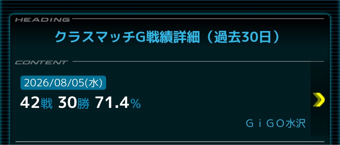 ShokunEXVS's tweet photo. 今日めっちゃよかったー！最近6割くらい安定して勝ててきてるから気づいたら勝率すごく上がってた☺️知り合いとも当たれてハッピー https://t.co/JNa12b6PAb