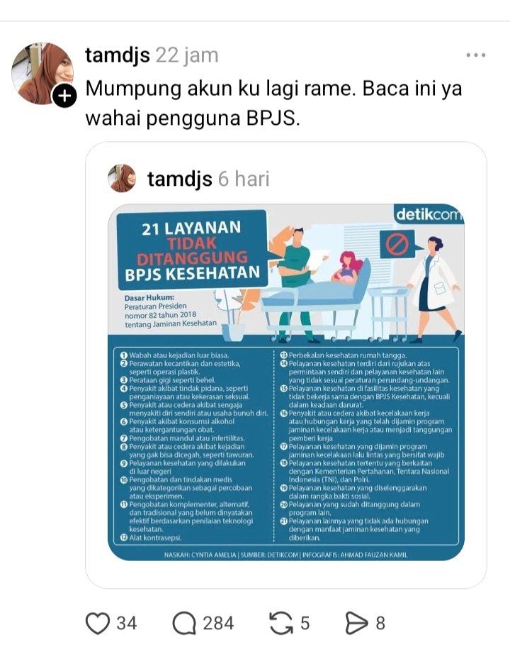 is_pelssy's tweet photo. Emang songong nih dokter..
Gaya bahasa pake kalimat: "wahai pengguna BPJS" keliatan congkaknya dia..

Yg lain² dah pada minta maaf doa doang masih senga, thread terbaru pake ancam dgn UU ITE lagi https://t.co/cpX8Ih0uwm