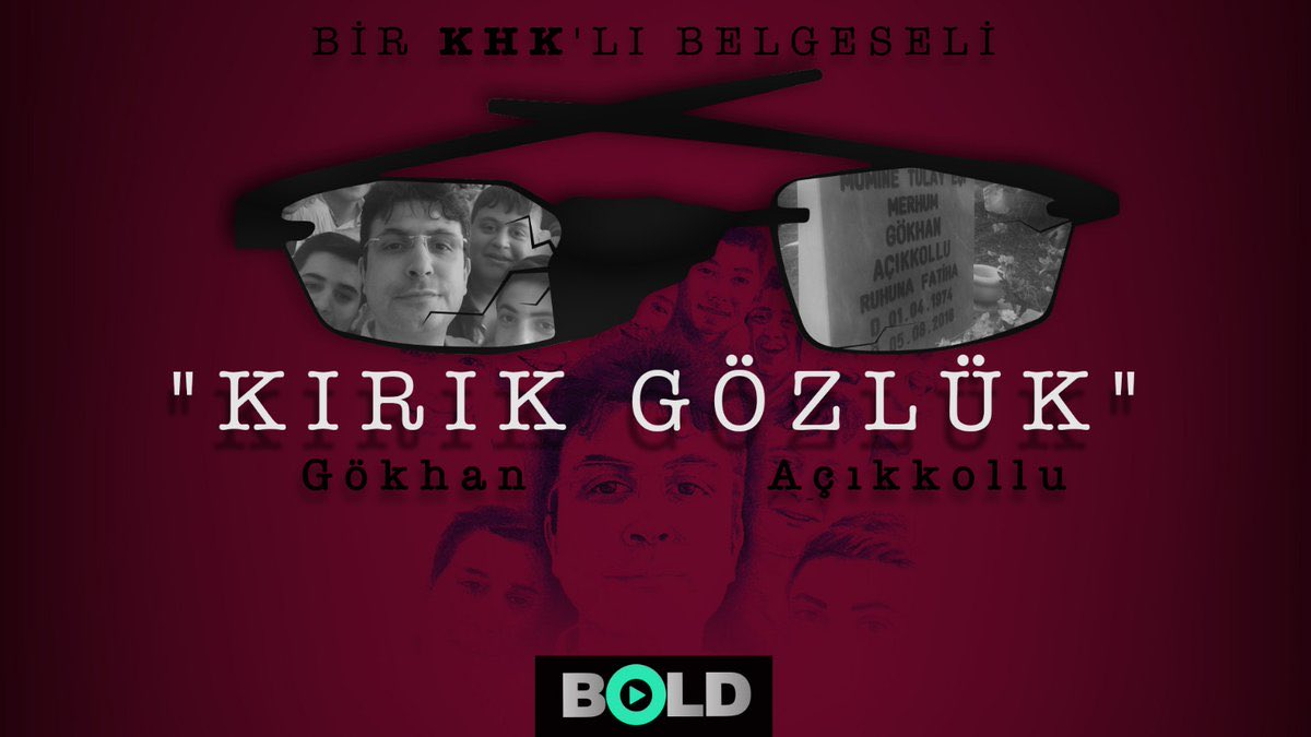 MuseumTenkil's tweet photo. İŞKENCEYLE ÖLDÜRÜLEN KHK'LI GÖKHAN AÇIKKOLLU BELGESELİ: 

KIRIK GÖZLÜK👇

https://t.co/vRg76mEhni

 #GünlerdenGökhanAçıkkollu https://t.co/B99sncubWK