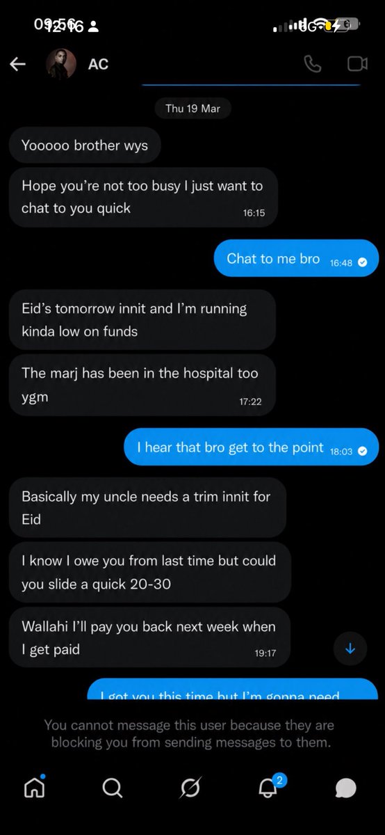 ChelsToni_'s tweet photo. He got a guy to pay for his uncles trim I’m dead man😭😭 https://t.co/HnRClgZlN3