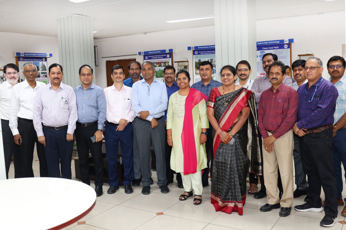 csiriict's tweet photo. #CSIRIICT, Hyderabad, proudly celebrated its 83rd Foundation Day, marking over eight decades of scientific excellence, innovation, and service to the nation.
@CSIR_IND @IndiaDST @CSIR_NIScPR
#csiriict #FoundationDay #ScientificExcellence #InnovationForNation #InspiringScience https://t.co/s5mfvTG4VV